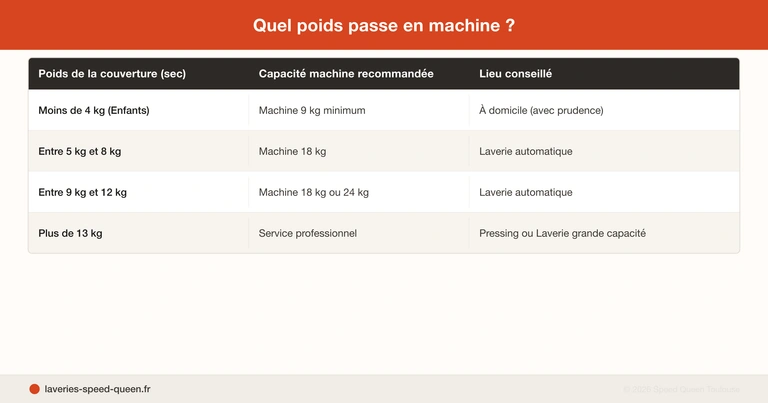 Laver couverture lestée machine laverie automatique - machine 18 kg poids billes
