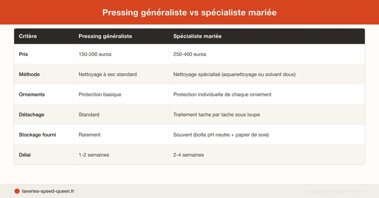 Nettoyage et conservation d'une robe de mariée : lavage main, séchage et stockage