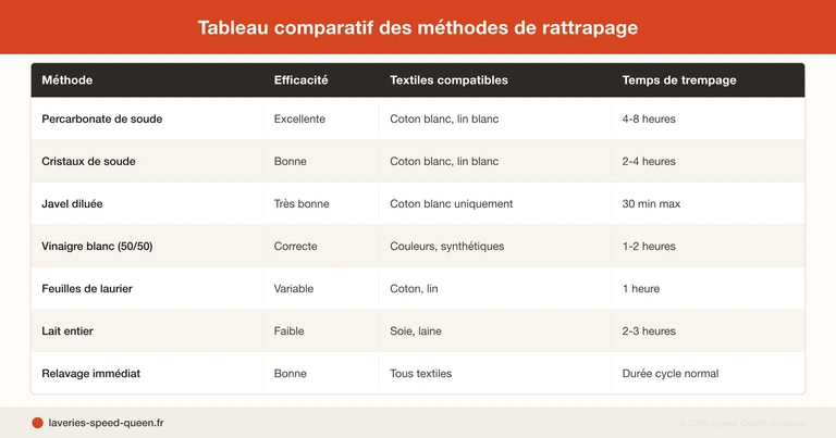 Comment éviter et rattraper le linge déteint - guide vinaigre percarbonate